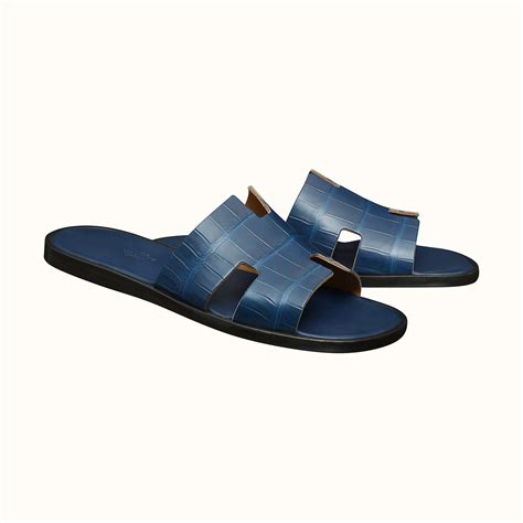 hermes blue izmir|hermes izmir sandals men's.